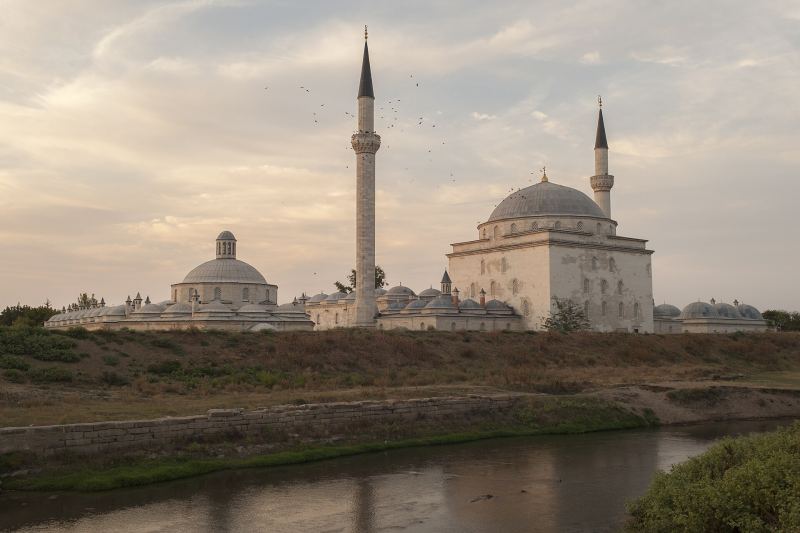 Domes of the Sultan Bayezid II complex in Edirne